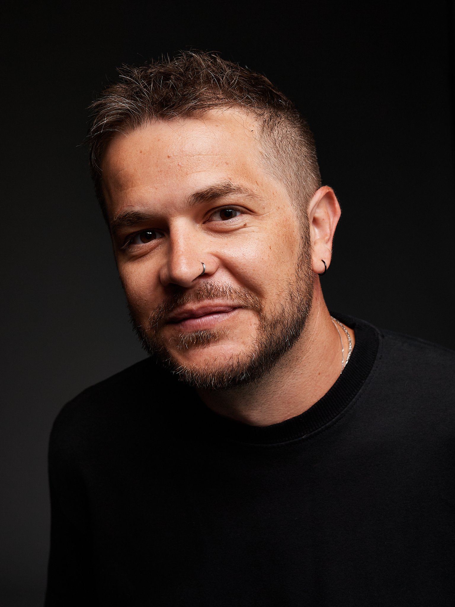 Casting Edit portrait session
